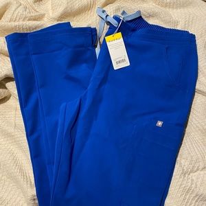Figs Royal Blue medium Tall Yola Pants